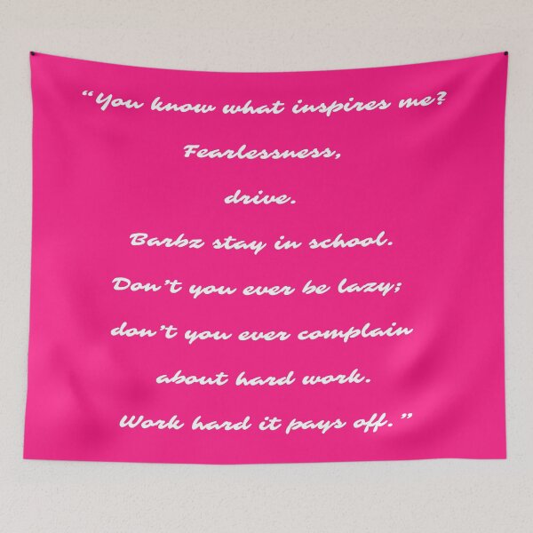 Item preview, Barbz stay in school  designed and sold by purplewings03.