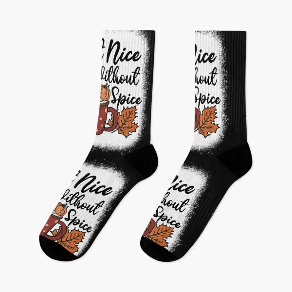 Item preview, Not Nice Without Spice It's Fall Y'all Pumpkin Spice Lover designed and sold by GravitiTees.