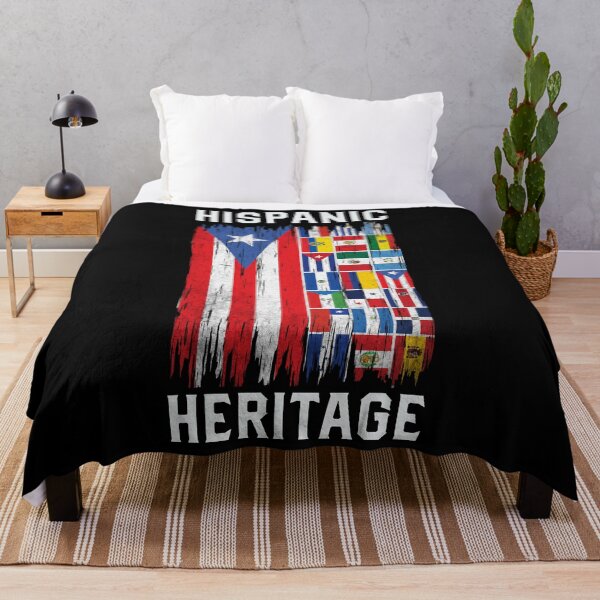Item preview, Vintage Puerto Rico Flag Boricua Hispanic Heritage Month designed and sold by RosannaArt.