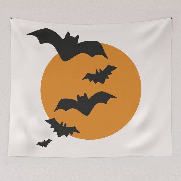 Item preview, Retro Halloween Bats designed and sold by enricadenicola.