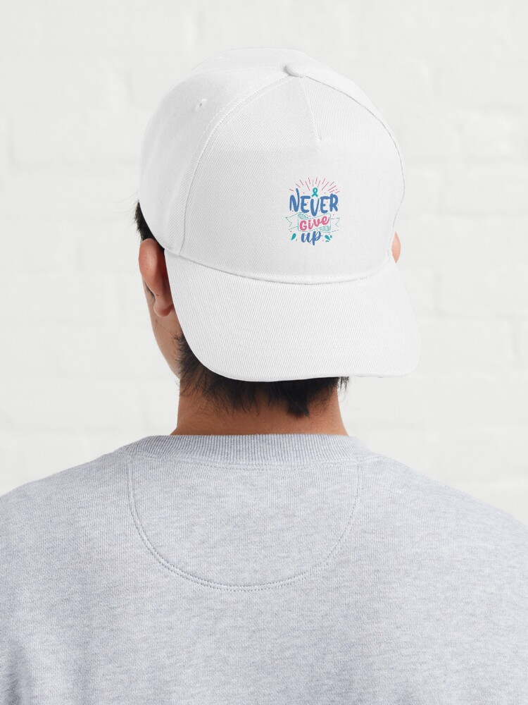 Discover Never Give Up Cap