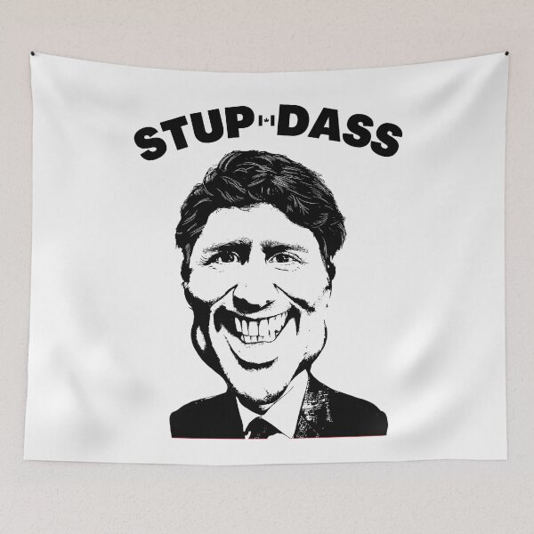Item preview, Stup Dass - Justin Trudeau 6 (available in 6 colors) designed and sold by BigCreation.