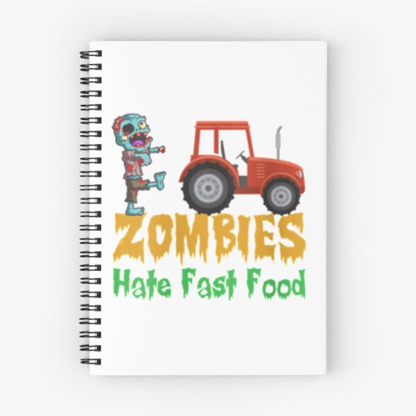 Item preview, Womens Zombies Hate Fast Food Funny Halloween Farmers VNeck      designed and sold by AndrewMonious.