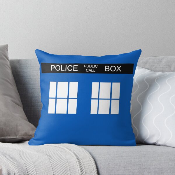 Item preview, police box designed and sold by Rowan Keenan.