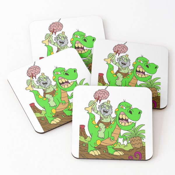 Item preview, Zombie Riding a Dinosaur    designed and sold by AndrewMonious.