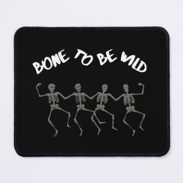 Item preview, Bone To Be Wild - Funny Halloween Puns designed and sold by LMoonDesigns.