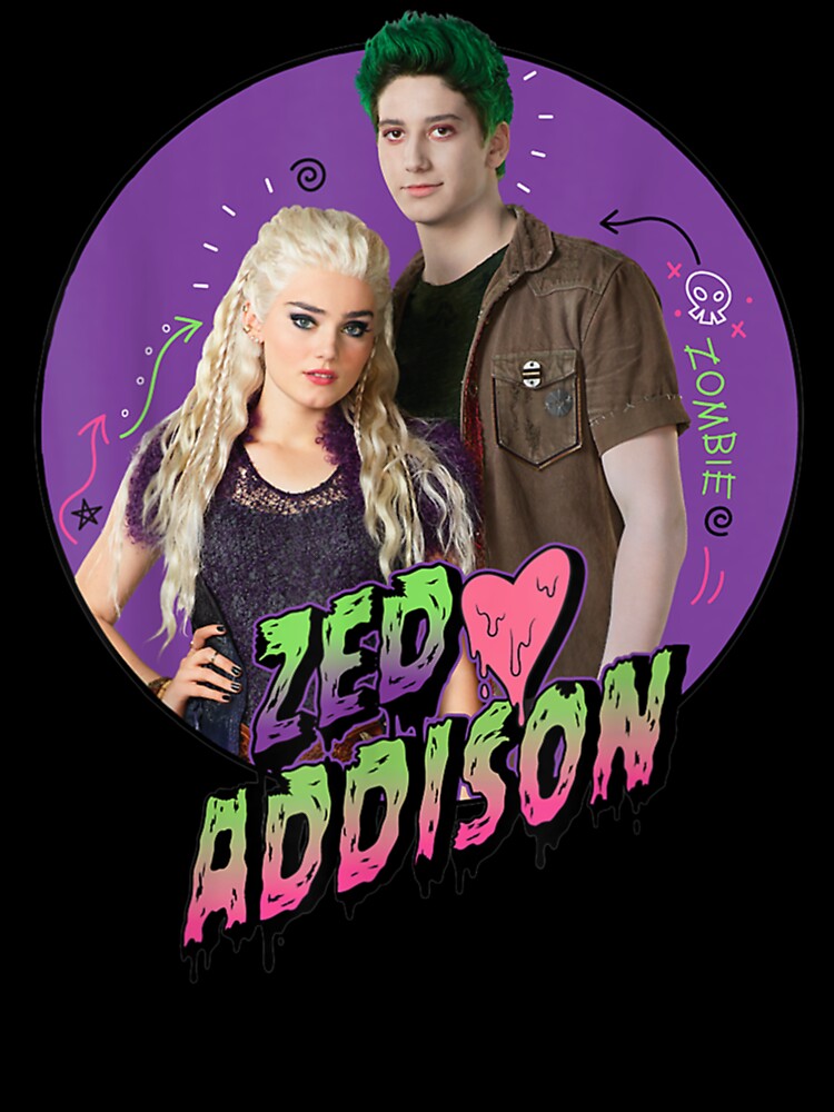 Zombies 2 Zed and Addison Love  Kids T-Shirt for Sale by