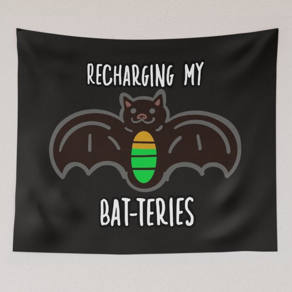 Item preview, Recharging My Bat-teries designed and sold by ChelseaSketch.