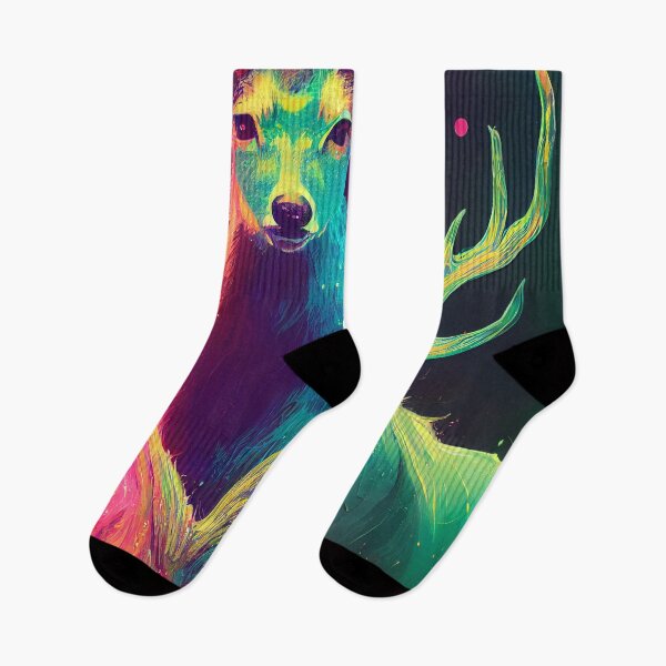 Item preview, concept fantastic deer illustration art designed and sold by seneremin.