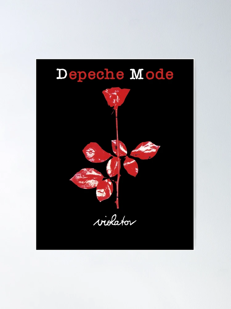 Gripsweat - DEPECHE MODE, VIOLATOR, HOT PINK COLORED VINYL LP, W/POSTER,  LIMITED EDITION