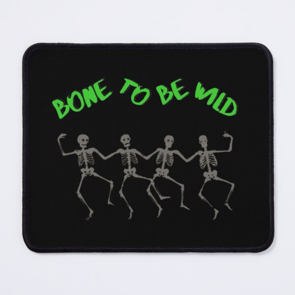 Item preview, Bone To Be Wild - Funny Halloween Puns designed and sold by LMoonDesigns.