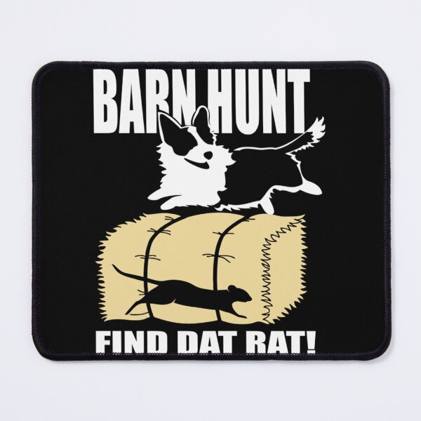 Item preview, Barn Hunt Find Dat Rat Cardigan Corgi NickerStickers on Relaxed Fit designed and sold by CASONBRANTLEY.