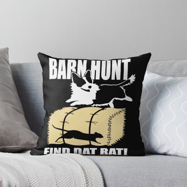 Item preview, Barn Hunt Find Dat Rat Cardigan Corgi NickerStickers on Relaxed Fit designed and sold by CASONBRANTLEY.