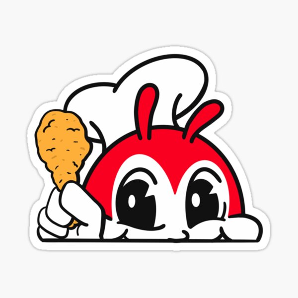 Item preview, JOLLIBEE PEEKING CUTE CHICKEN JOY FILIPINO    designed and sold by Shirtcasms.