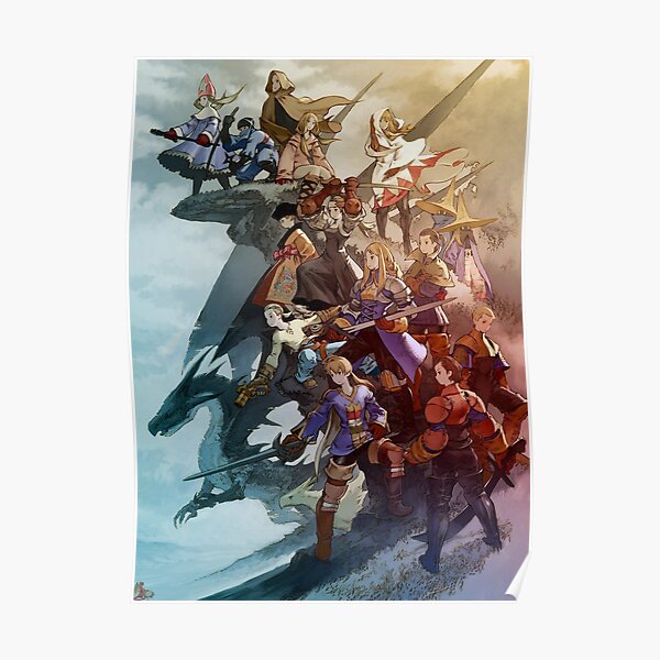 Final Fantasy Tactics Posters For Sale Redbubble Final Fantasy Tactics Posters For Sale Redbubble