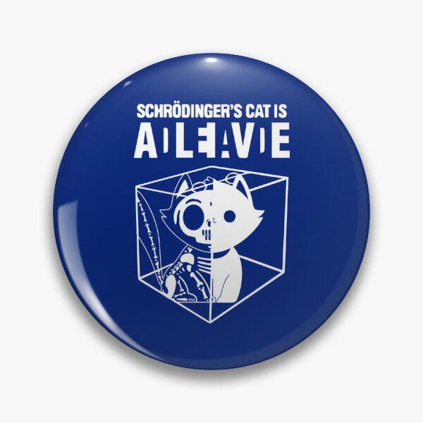 Item preview, Schrodinger’s Cat, Funny Science Cat Dead And Alive   designed and sold by HelloHKW.
