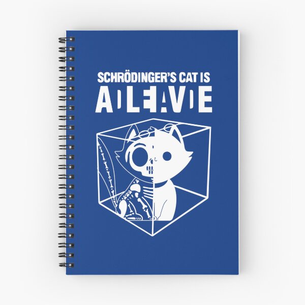 Item preview, Schrodinger’s Cat, Funny Science Cat Dead And Alive   designed and sold by HelloHKW.