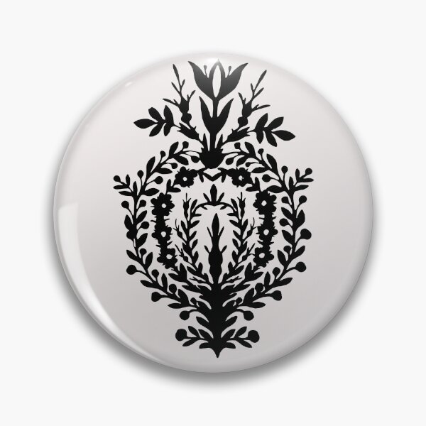 Artikelvorschau, Märchenhaftes Germany Vögel Blumen Herz Scherenschnitt Silhouette schwarz entworfen und verkauft von G-M-Designs.