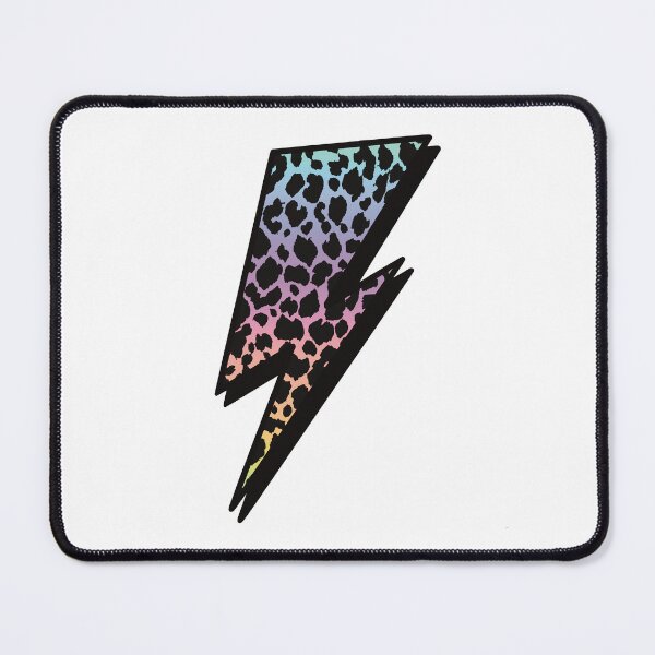 Item preview, Rainbow Bolt - Black Leopard designed and sold by artbymandymeow.