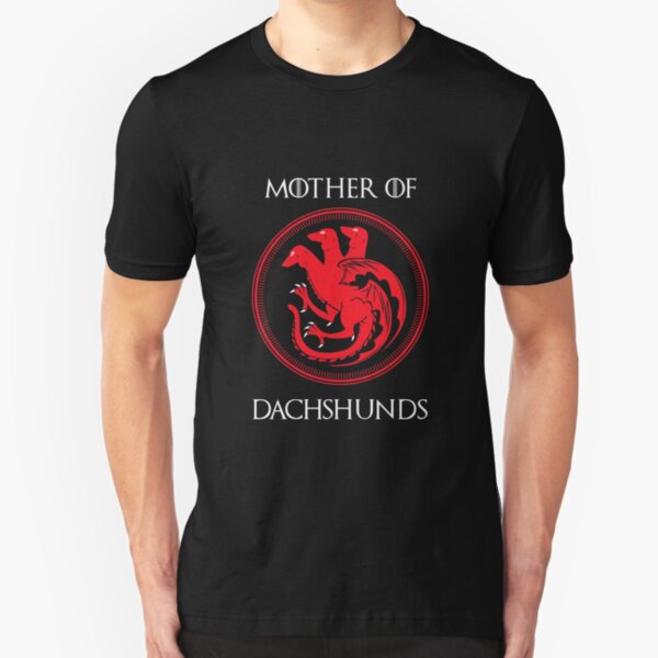 Mother of Dachshund Slim Fit T-Shirt