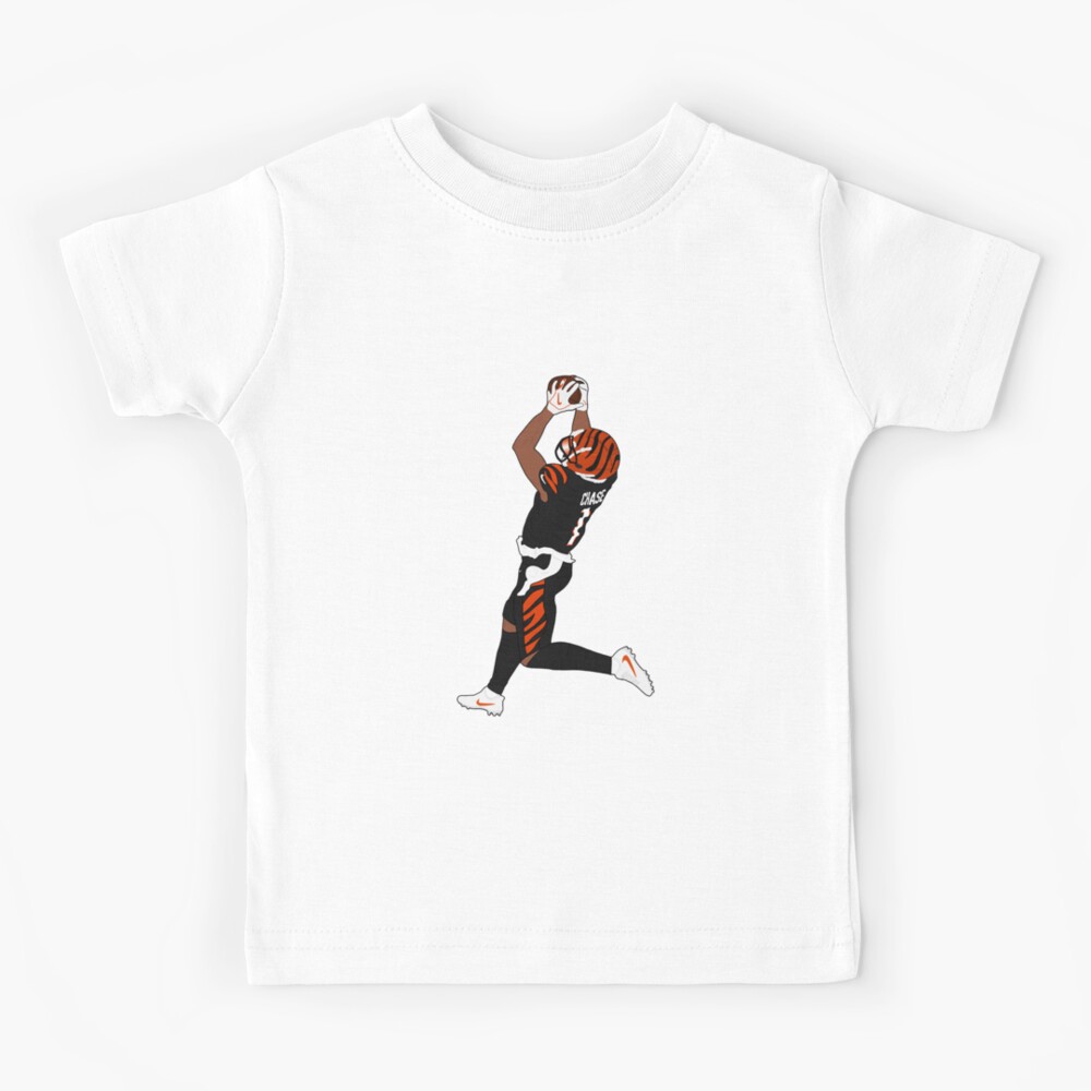 Ja'Marr Chase and Joe Burrow Griddy Cincinnati T-Shirt (Small