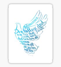 Talsmannen Den hellige ånd Sticker
