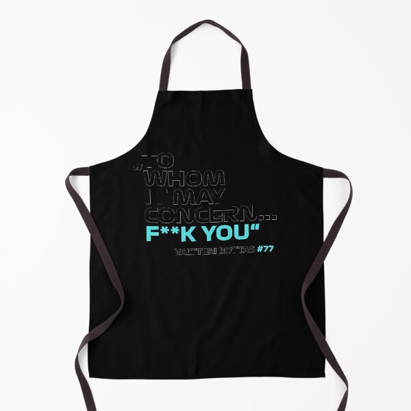 Item preview, To whom it may concern Fk You! Valtteri Bottas 77 Formula 1 Essential designed and sold by larrypendley.