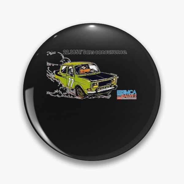Item preview, SIMCA RALLYE 2  designed and sold by PEGGYBINGHAM.