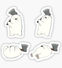ICE BEAR - we bare bears Sticker