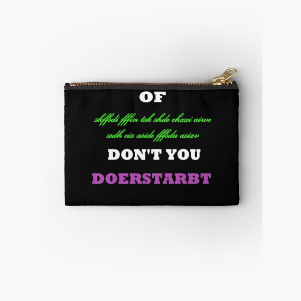 Item preview, Garbled Language Doerstarbt designed and sold by CASONBRANTLEY.
