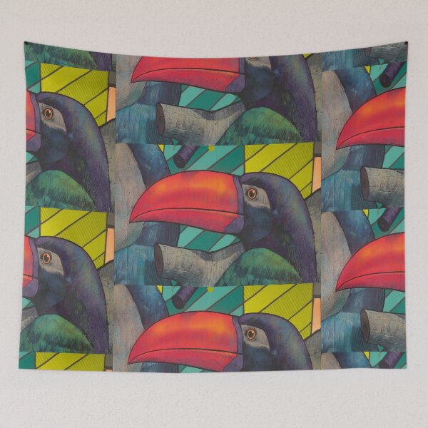 Item preview, Graffiti Toucan  designed and sold by Mythos57.