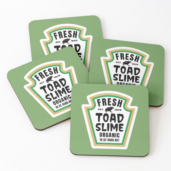 Item preview, Fresh Organic Toad Slime Gross Halloween Food Label Costume designed and sold by GravitiTees.