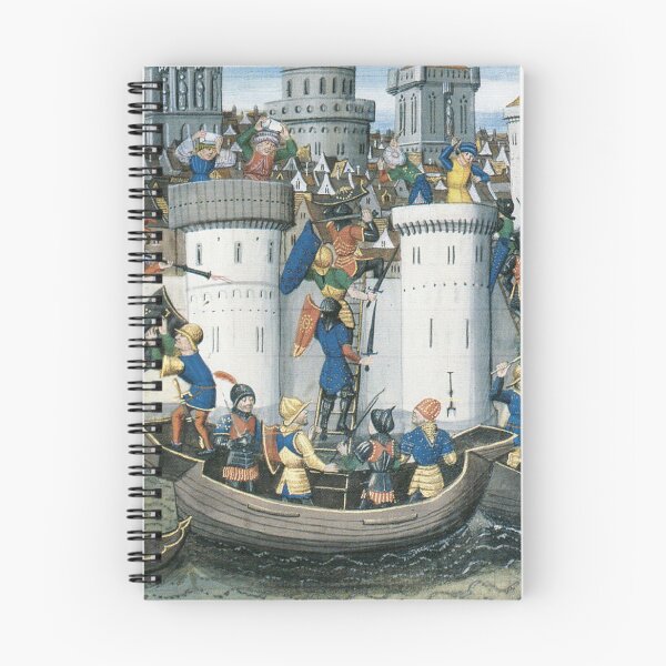 Item preview, Conquest of the Orthodox city of Constantinople by the Crusaders in 1204 (BNF Arsenal MS 5090, 15th century) designed and sold by wipeup.