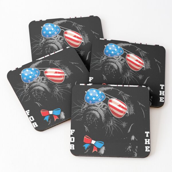 Item preview, Pug 4th of July USA Flag Patriotic designed and sold by raso1989.