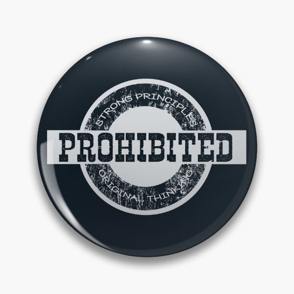 Item preview, Strong Principles and Original Thinking Prohibited designed and sold by DogLifeCo.