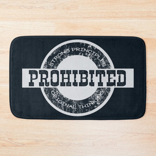 Item preview, Strong Principles and Original Thinking Prohibited designed and sold by DogLifeCo.