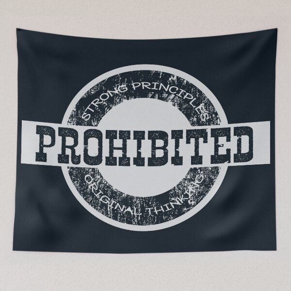Item preview, Strong Principles and Original Thinking Prohibited designed and sold by DogLifeCo.