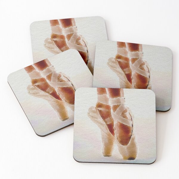 Item preview, Ballet shoes on point digital watercolour  designed and sold by AlanBourne.