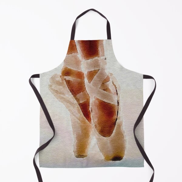 Item preview, Ballet shoes on point digital watercolour designed and sold by AlanBourne.