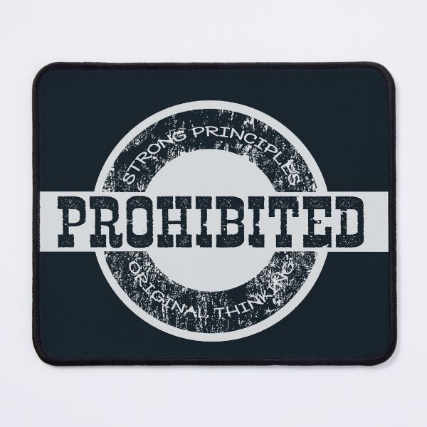 Item preview, Strong Principles and Original Thinking Prohibited designed and sold by DogLifeCo.