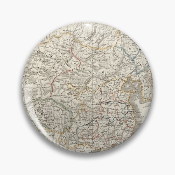 Item preview, A German map of the Chinese Empire during the height of the Qing dynasty.  designed and sold by wipeup.