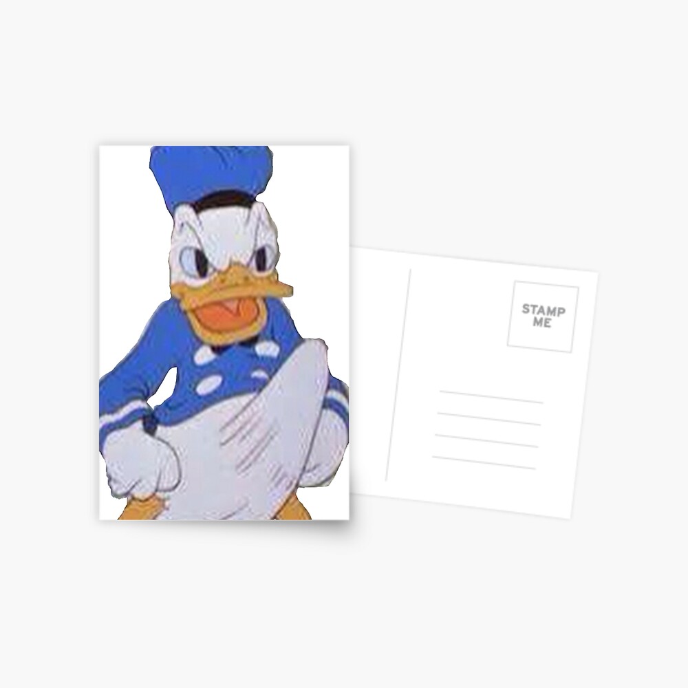 donald duck erection / boner