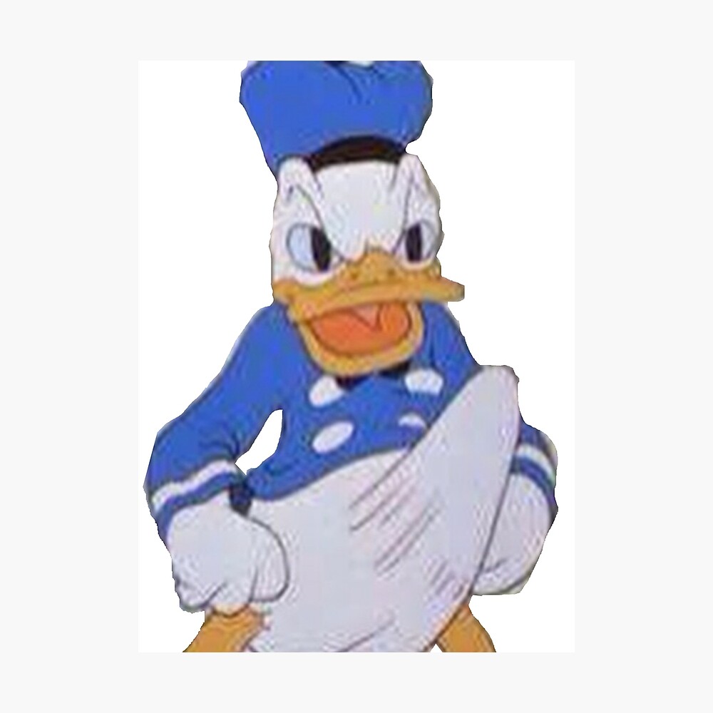 Donald duck erection