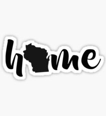 Wisconsin State Home Sticker