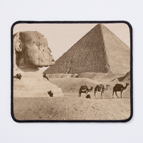 Item preview, Sphynx et la grande pyramide. Circa 1860 - 1929 designed and sold by wipeup.