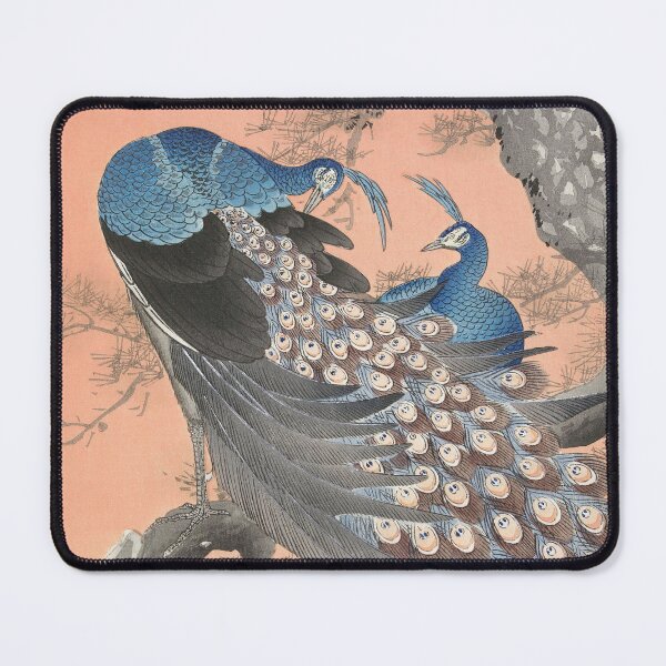 Item preview, Two peacocks on tree branch designed and sold by Williamdripfoe.