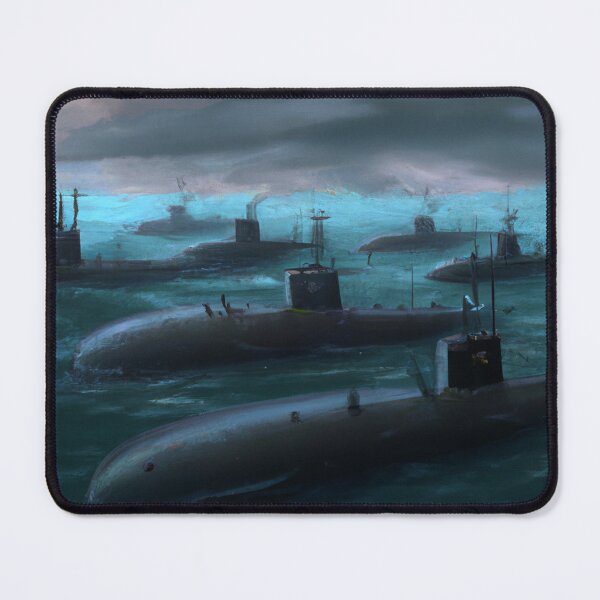 Item preview, A Fleet of Submarines designed and sold by Parag's Travel Shop.