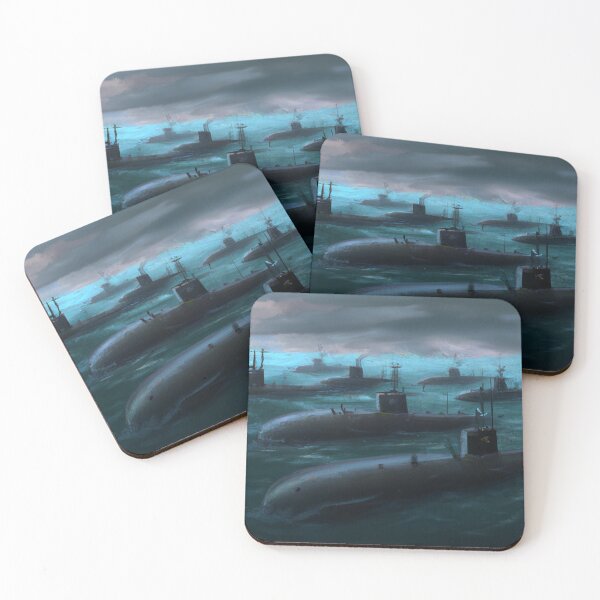 Item preview, A Fleet of Submarines designed and sold by Parag's Travel Shop.