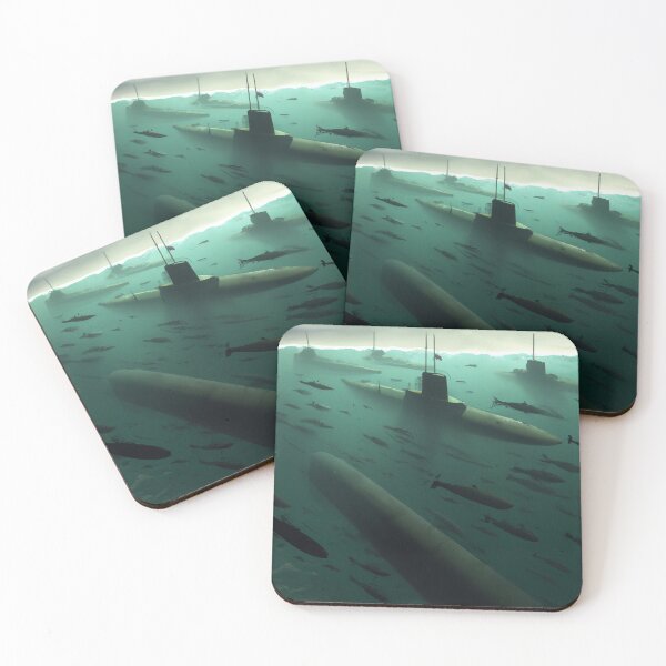 Item preview, Fleet of Submarines designed and sold by Parag's Travel Shop.