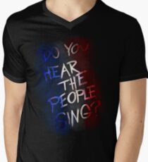Camiseta de cuello en V los Miserables